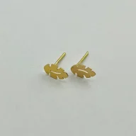 گوشواره میخی برگ - 991