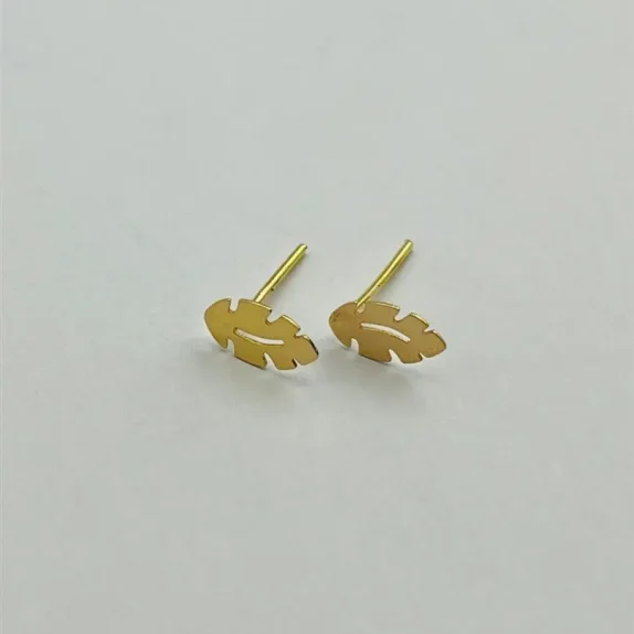 گوشواره میخی برگ - 991