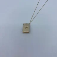 گردنبند دفترچه پروانه - 1025