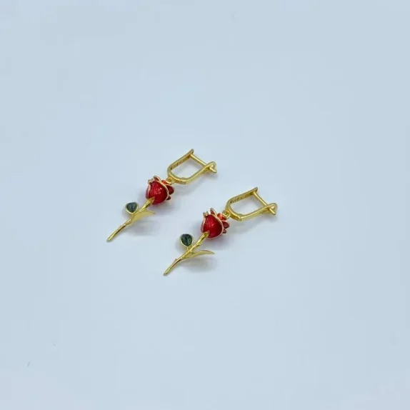گوشواره گل رز - 727