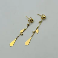گوشواره آویز هندسی - 1111