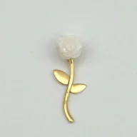 آویز گل رز سفید - 808