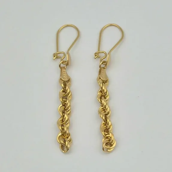 گوشواره طنابی - 1107
