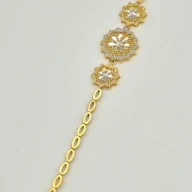 دستبند تراش گل - 1697