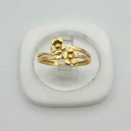 انگشتر مینیمال گل - 1369
