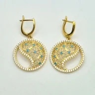 گوشواره نگین دار - 1098