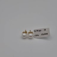 گوشواره میخی مروارید - 15006