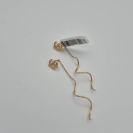 گوشواره کرلی قلب - 15124