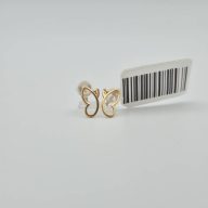 گوشواره مینیمال پروانه - 15287