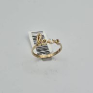انگشتر مینیمال Love  انگلیسی - 15443