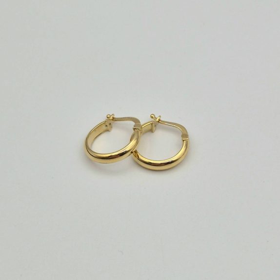 گوشواره حلقه ای آینه ای - 2483