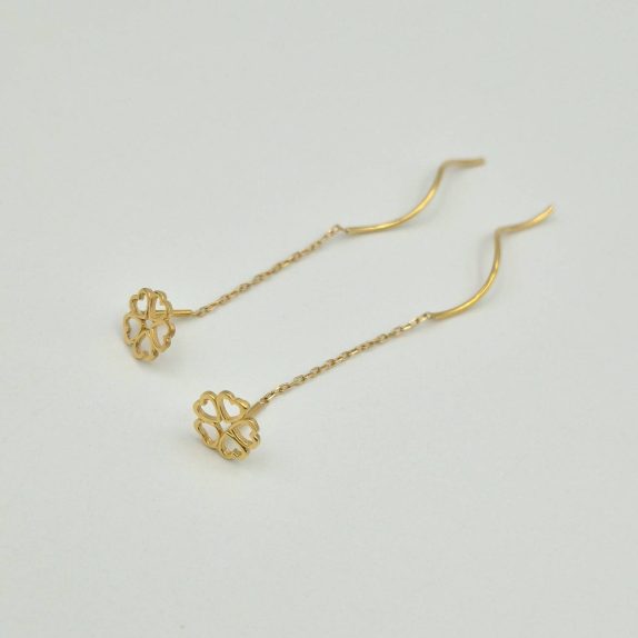 گوشواره کرلی گل - 2547 - 2546