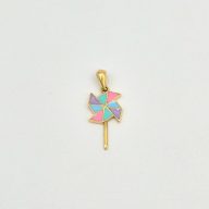پلاک میناکاری فانتزی فرفره - 2722