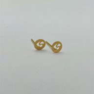 گوشواره میخی قلب - 1000
