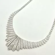 گردنبند تراش سفید - 958