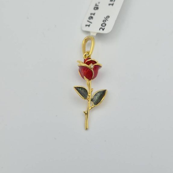 آویز گل رز - 15324