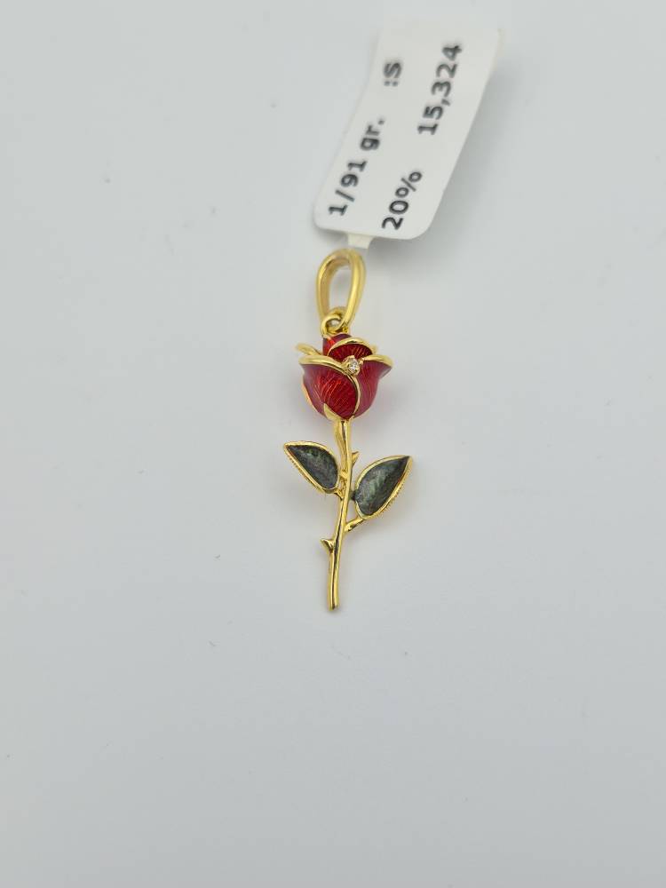 آویز گل رز - 15324