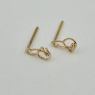 گوشواره مینیمال گربه - 2609