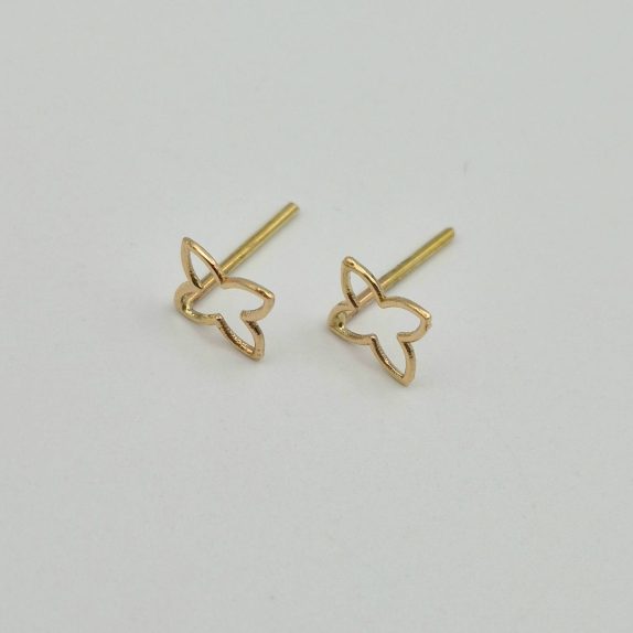 گوشواره مینیمال گل - 2611