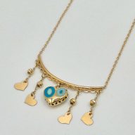 گردنبند آویز دار قلب - 2879