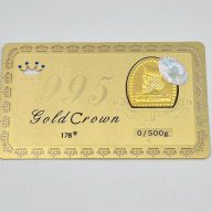 شمش طلا 0.500 گرمی - 2951
