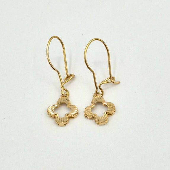 گوشواره تراش گل - 2982