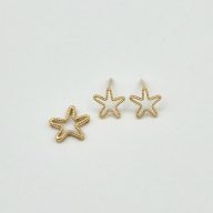 ست گوشواره و پلاک ستاره دریایی -  3149 - 3150