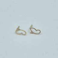 گوشواره میخی مینیمال پروانه - 3371