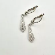 گوشواره تراش سفید - 960