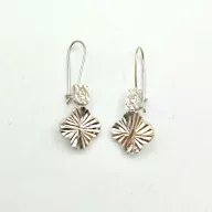 گوشواره تراشه سفید - 963