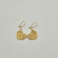 گوشواره تراش قلب - 3866