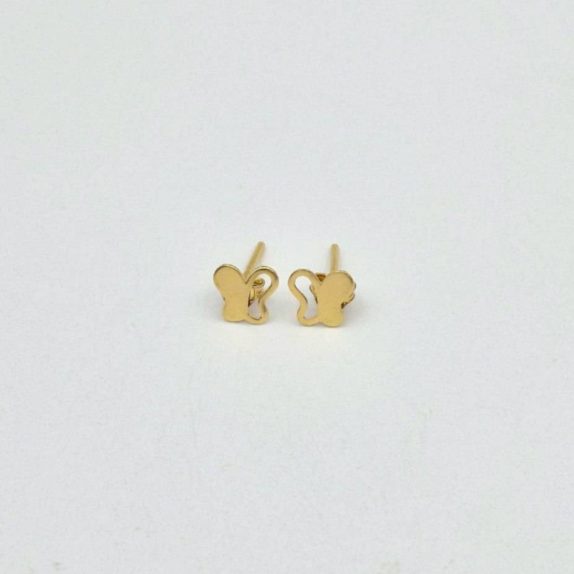 گوشواره میخی پروانه - 3932