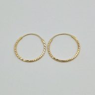 گوشواره حلقه ای تراش - 4011