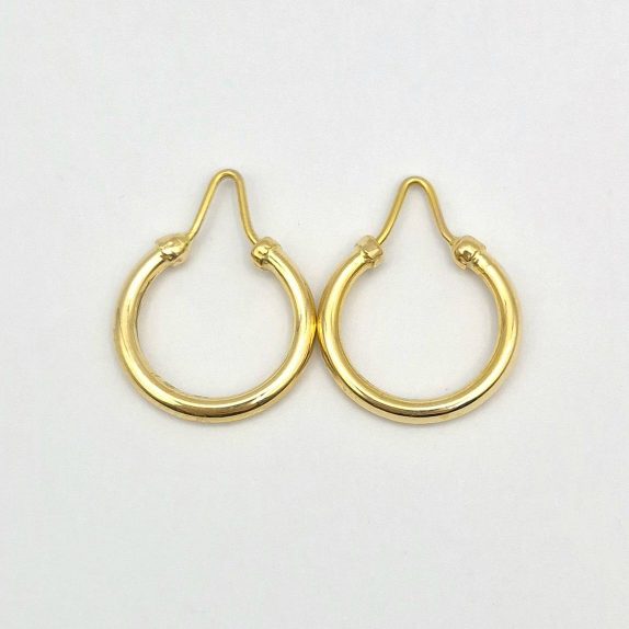 گوشواره حلقه ای آینه ای - 4717