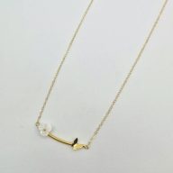 گردنبند گل سفید - 4968