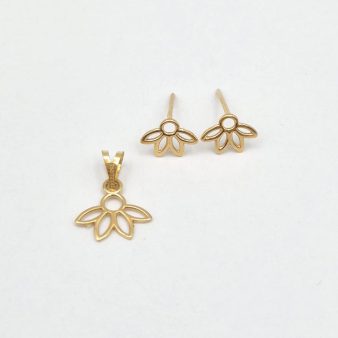 نیم ست گل - 5077 - 5078