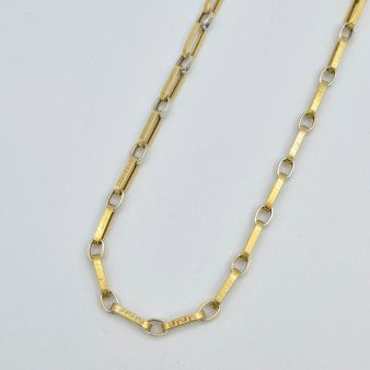 گردنبند ورساچه دو رنگ - 5324