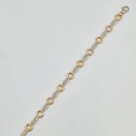 دستبند تراش دو رنگ - 5331