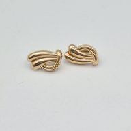 گوشواره پفکی رزگلد - 5534 - 5535