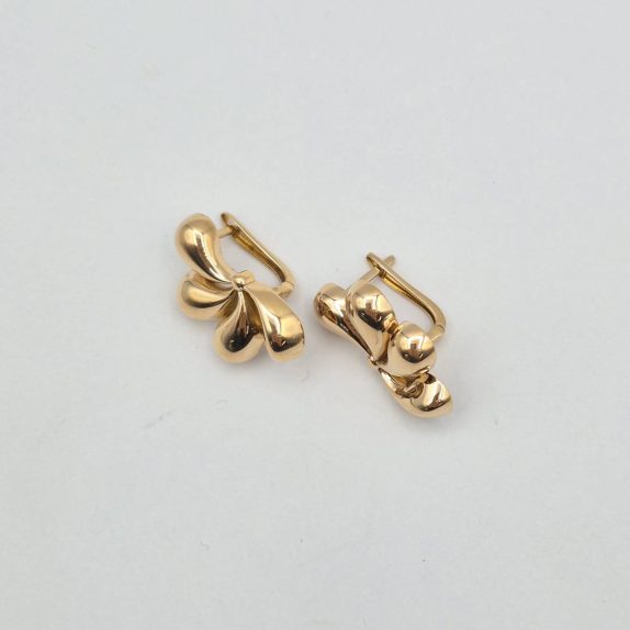 گوشواره پفکی رزگلد - 5541 - 5543