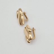گوشواره پفکی رزگلد - 5554 - 5555