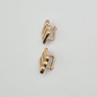 گوشواره پفکی رزگلد - 5572