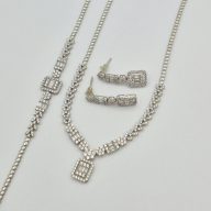 سرویس نگین باگت سفید - 5619