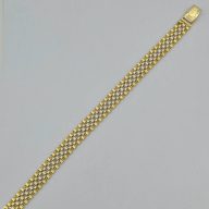 دستبند رولکس دو رنگ - 5627