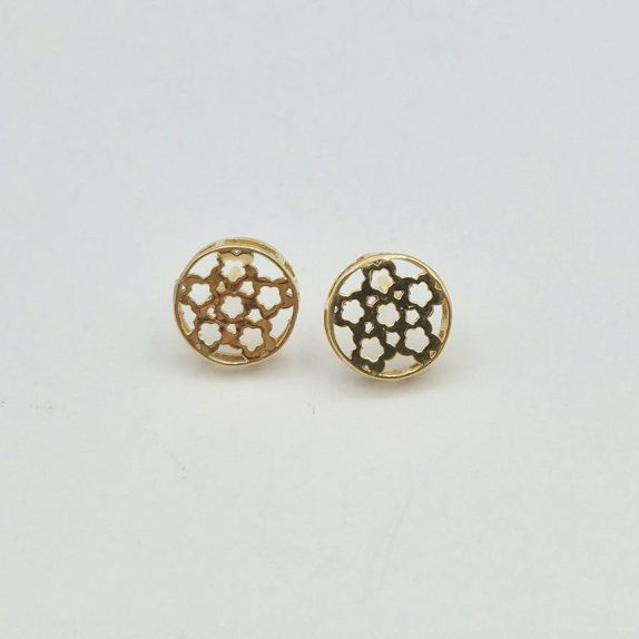 گوشواره میخی گل - 5638