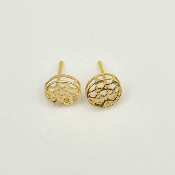 گوشواره میخی گل - 5638