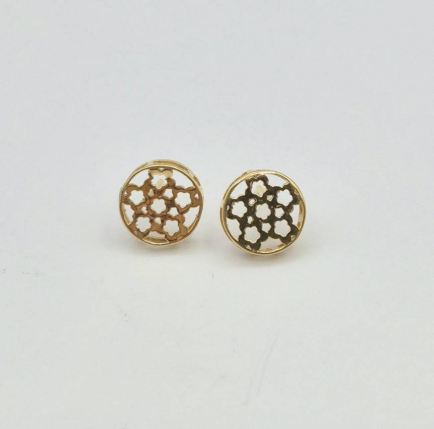 گوشواره میخی گل - 5638