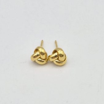گوشواره میخی مینیمال گره - 5641
