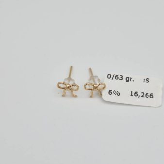 گوشوار پاپیون - 16266