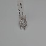 گوشواره تراش سفید - 16320